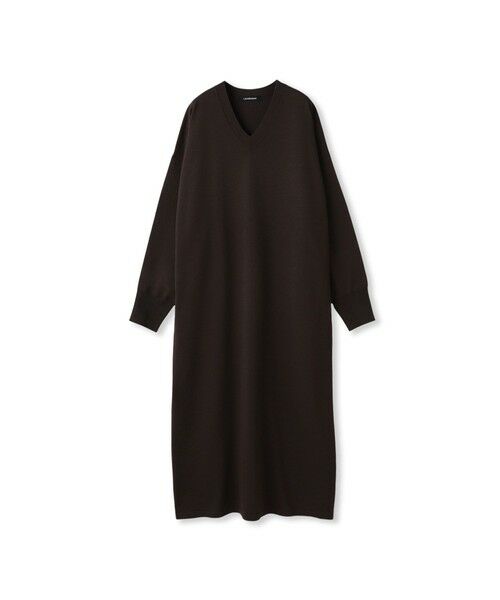 LAUTREAMONT / ロートレアモン ロング・マキシ丈ワンピース | 【WEB限定】Vネックニットワンピース≪丈長めあり/手洗い可能≫ | 詳細28