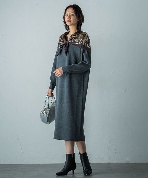 LAUTREAMONT / ロートレアモン ロング・マキシ丈ワンピース | 【WEB限定】Vネックニットワンピース≪丈長めあり/手洗い可能≫ | 詳細30