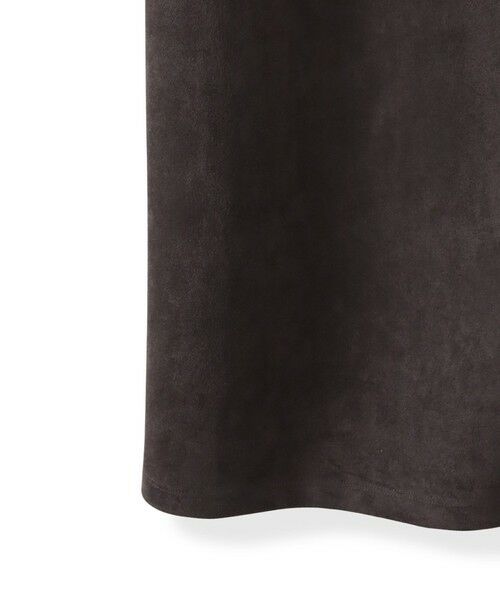 LAUTREAMONT / ロートレアモン ロング・マキシ丈ワンピース | 【WEB限定】フェイクスエードワンピース≪洗える≫ | 詳細3