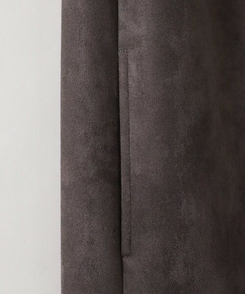 LAUTREAMONT / ロートレアモン ロング・マキシ丈ワンピース | 【WEB限定】フェイクスエードワンピース≪洗える≫ | 詳細5