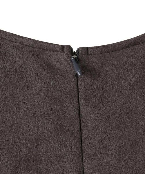 LAUTREAMONT / ロートレアモン ロング・マキシ丈ワンピース | 【WEB限定】フェイクスエードワンピース≪洗える≫ | 詳細7