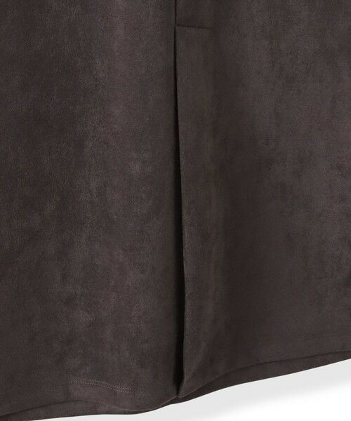 LAUTREAMONT / ロートレアモン ロング・マキシ丈ワンピース | 【WEB限定】フェイクスエードワンピース≪洗える≫ | 詳細8