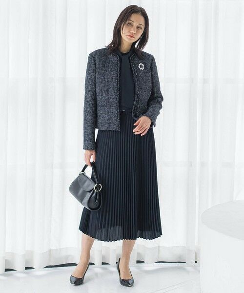 LAUTREAMONT / ロートレアモン テーラードジャケット | ストレッチツイードジャケット | 詳細10