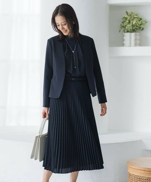 LAUTREAMONT / ロートレアモン テーラードジャケット | トリクシオンノーカラージャケット≪セットアップ対応/手洗い可能≫ | 詳細7