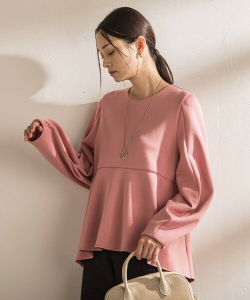 LAUTREAMONT / ロートレアモン カットソー | ペプラムシルエットプルオーバー≪洗える≫ | 詳細10