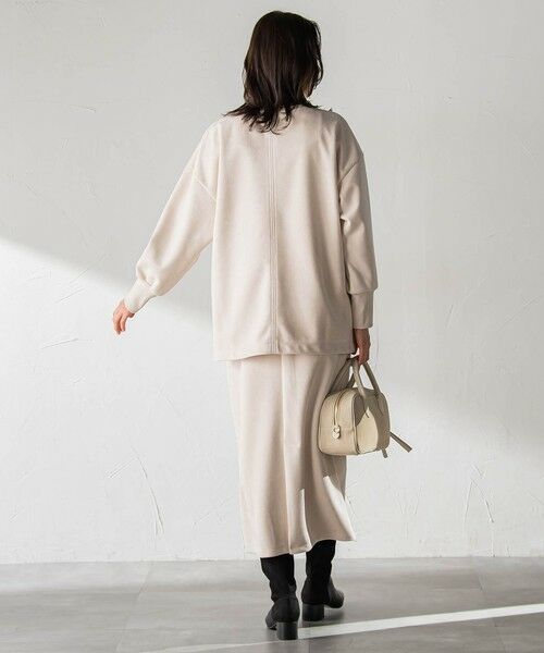 LAUTREAMONT / ロートレアモン カットソー | 【WEB限定】フェイクスエードプルオーバー≪セットアップ対応/洗える≫ | 詳細6