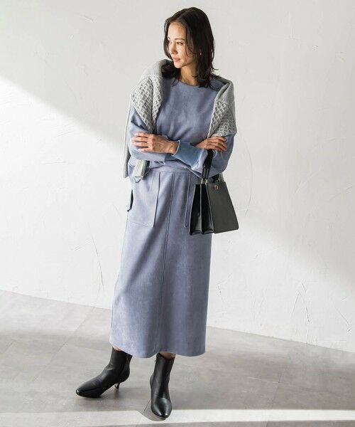 LAUTREAMONT / ロートレアモン カットソー | 【WEB限定】フェイクスエードプルオーバー≪セットアップ対応/洗える≫ | 詳細13