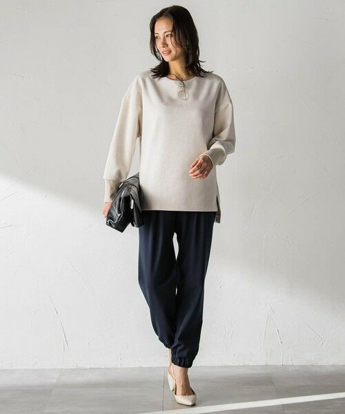 LAUTREAMONT / ロートレアモン カットソー | 【WEB限定】フェイクスエードプルオーバー≪セットアップ対応/洗える≫ | 詳細18