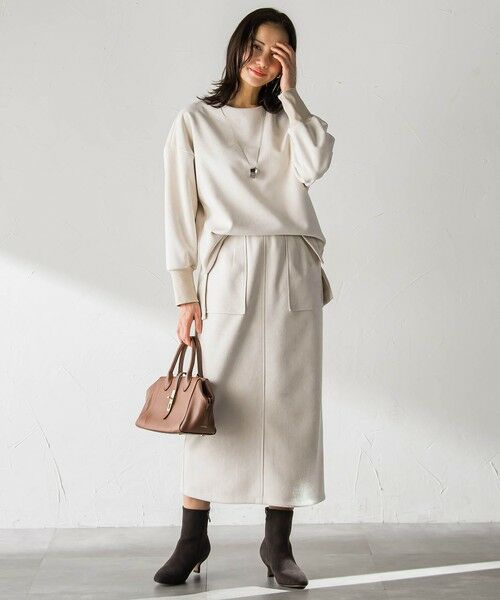 LAUTREAMONT / ロートレアモン カットソー | 【WEB限定】フェイクスエードプルオーバー≪セットアップ対応/洗える≫ | 詳細19