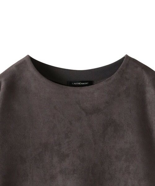 LAUTREAMONT / ロートレアモン カットソー | 【WEB限定】フェイクスエードプルオーバー≪セットアップ対応≫ | 詳細4