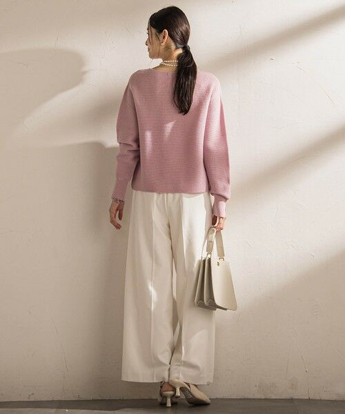 LAUTREAMONT / ロートレアモン その他パンツ | ソフィーツイルストレッチワイドパンツ ≪洗える≫ | 詳細9