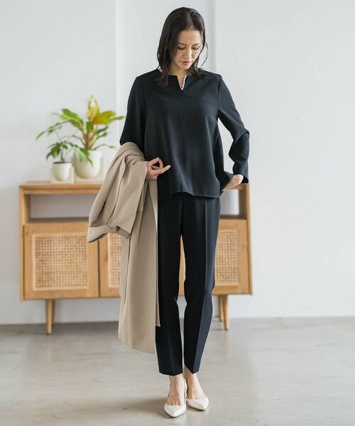 LAUTREAMONT / ロートレアモン その他パンツ | トリクシオンテーパードパンツ≪セットアップ対応/手洗い可能≫ | 詳細10