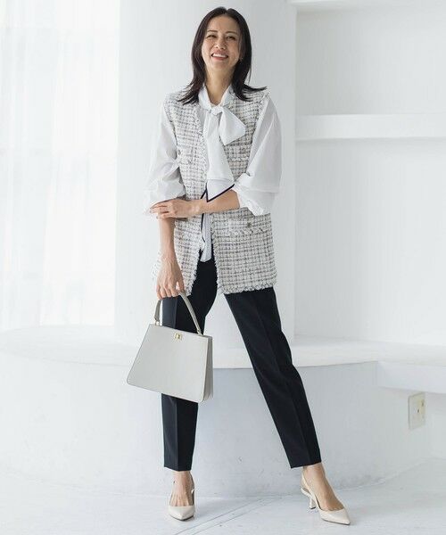 LAUTREAMONT / ロートレアモン その他パンツ | トリクシオンテーパードパンツ≪セットアップ対応/手洗い可能≫ | 詳細5