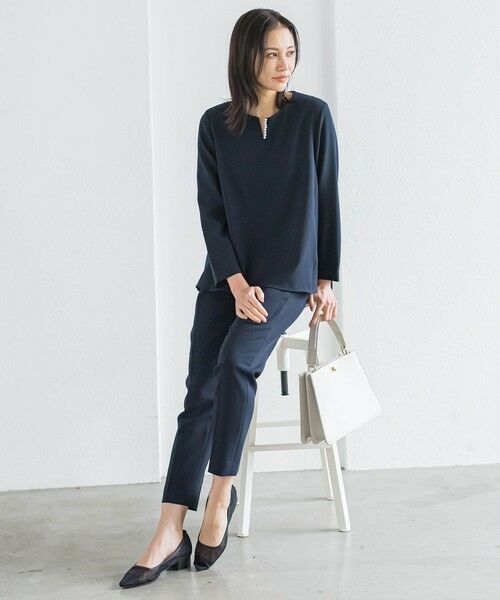 LAUTREAMONT / ロートレアモン その他パンツ | トリクシオンテーパードパンツ≪セットアップ対応/手洗い可能≫ | 詳細14