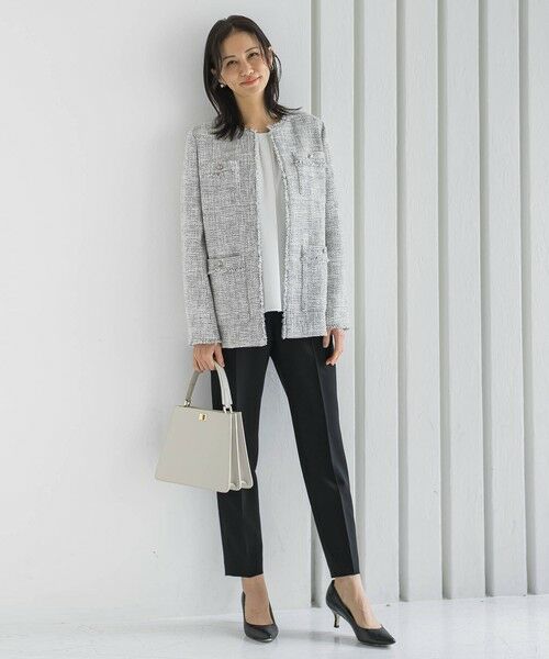 LAUTREAMONT / ロートレアモン その他パンツ | 【WEB限定 13号】トリクシオンテーパードパンツ≪セットアップ対応/手洗い可能≫ | 詳細2