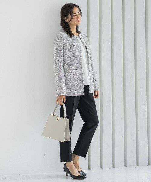 LAUTREAMONT / ロートレアモン その他パンツ | 【WEB限定 13号】トリクシオンテーパードパンツ≪セットアップ対応/手洗い可能≫ | 詳細3