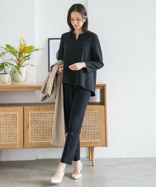 LAUTREAMONT / ロートレアモン その他パンツ | 【WEB限定 13号】トリクシオンテーパードパンツ≪セットアップ対応/手洗い可能≫ | 詳細9