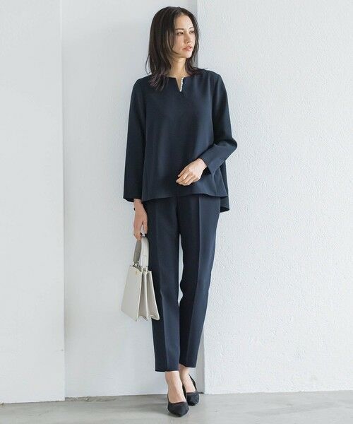 LAUTREAMONT / ロートレアモン その他パンツ | 【WEB限定 13号】トリクシオンテーパードパンツ≪セットアップ対応/手洗い可能≫ | 詳細15