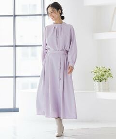 LAUTREAMONT / ロートレアモン ミニ・ひざ丈スカート | ウールブレンドストレッチフレアスカート≪セットアップ対応/手洗い可能≫