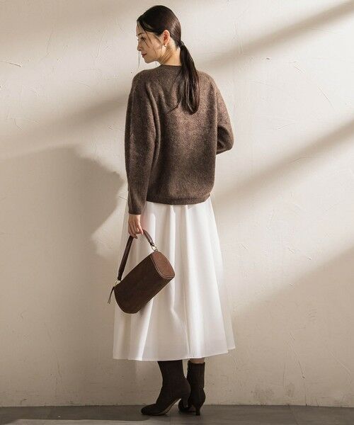 LAUTREAMONT / ロートレアモン ミニ・ひざ丈スカート | ウールブレンドストレッチフレアスカート≪セットアップ対応/手洗い可能≫ | 詳細5