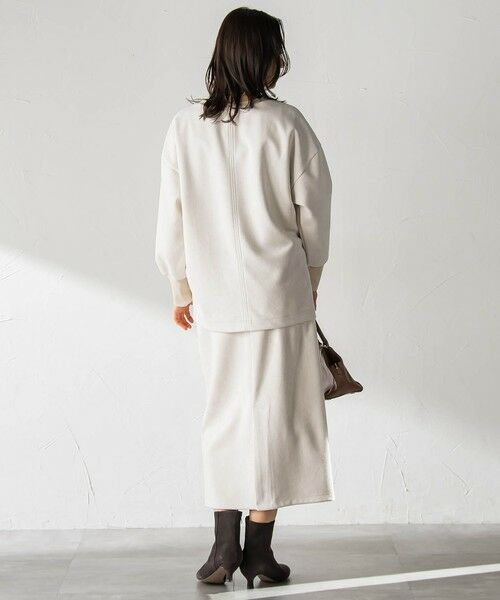 LAUTREAMONT / ロートレアモン ミニ・ひざ丈スカート | 【WEB限定】フェイクスエードナロースカート≪セットアップ対応/洗える≫ | 詳細11