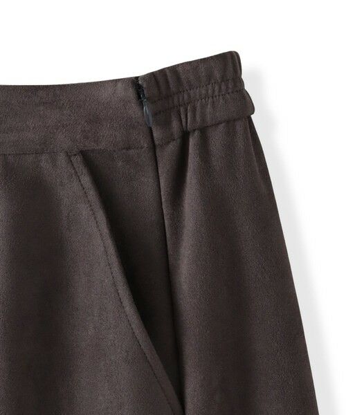 LAUTREAMONT / ロートレアモン ミニ・ひざ丈スカート | 【WEB限定】フェイクスエードナロースカート≪セットアップ対応≫ | 詳細4