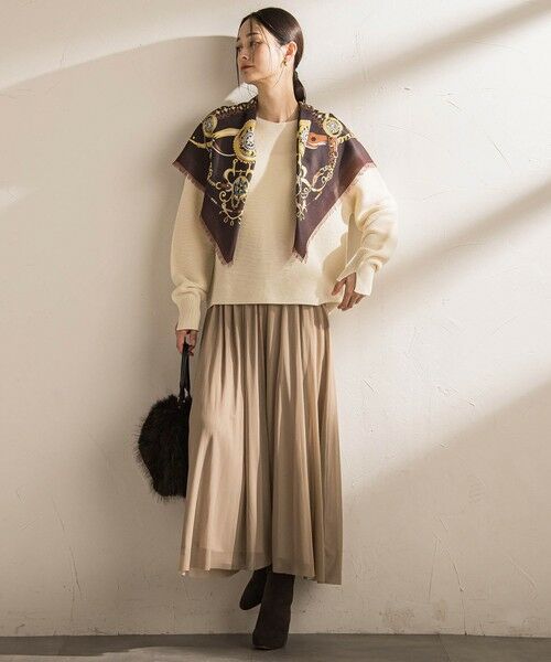 LAUTREAMONT / ロートレアモン ニット・セーター | ホールガーメントガーターニット≪WEB限定11号/洗える≫ | 詳細7