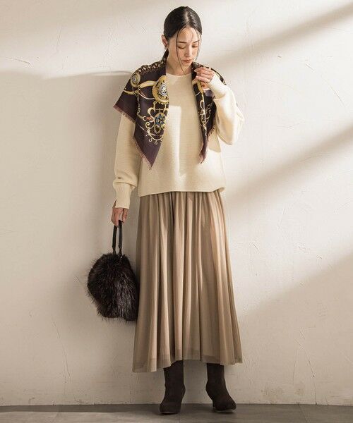 LAUTREAMONT / ロートレアモン ニット・セーター | ホールガーメントガーターニット≪WEB限定11号/洗える≫ | 詳細8