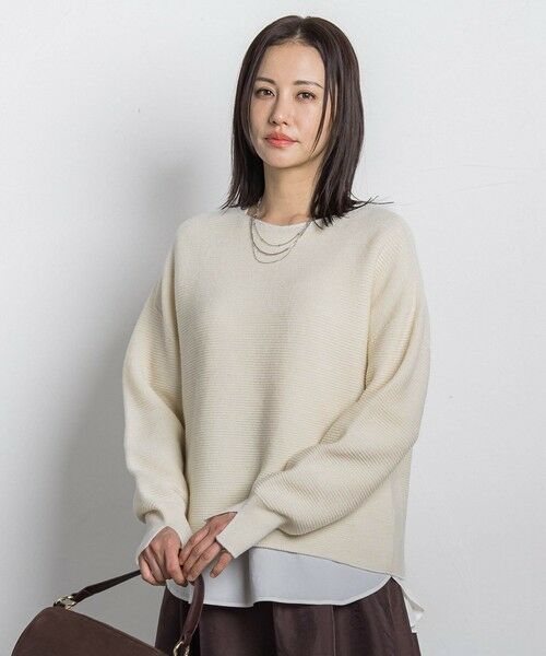 LAUTREAMONT / ロートレアモン ニット・セーター | ホールガーメントガーターニット≪WEB限定11号/洗える≫ | 詳細1