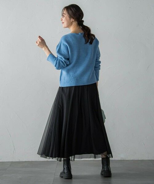 LAUTREAMONT / ロートレアモン ニット・セーター | ホールガーメントガーターニット≪WEB限定11号/洗える≫ | 詳細13