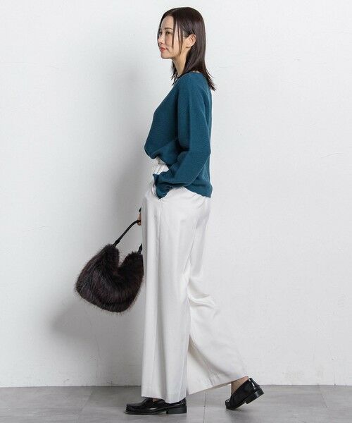 LAUTREAMONT / ロートレアモン ニット・セーター | ホールガーメントガーターニット≪WEB限定11号/洗える≫ | 詳細11