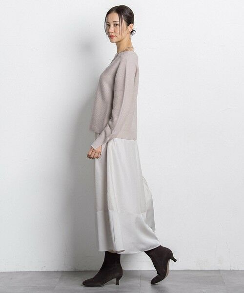 LAUTREAMONT / ロートレアモン ニット・セーター | ホールガーメントガーターニット≪WEB限定11号/洗える≫ | 詳細19