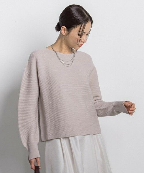 LAUTREAMONT / ロートレアモン ニット・セーター | ホールガーメントガーターニット≪WEB限定11号/洗える≫ | 詳細17