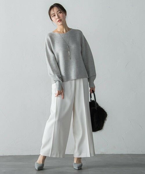 LAUTREAMONT / ロートレアモン ニット・セーター | ホールガーメントガーターニット≪WEB限定11号/洗える≫ | 詳細29