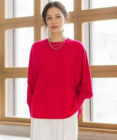 LAUTREAMONT / ロートレアモン ニット・セーター | ファインメリノウールドルマンニット≪洗える≫