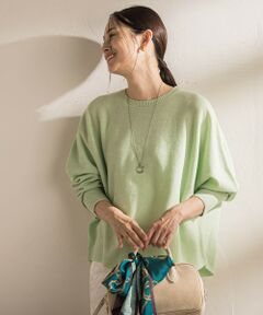 LAUTREAMONT / ロートレアモン ニット・セーター | ファインメリノウールドルマンニット≪洗える≫