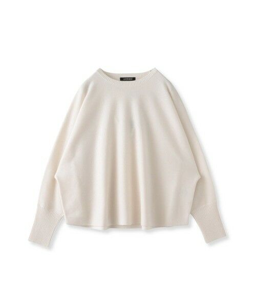 LAUTREAMONT / ロートレアモン ニット・セーター | ファインメリノウールドルマンニット≪洗える≫（オフホワイト）