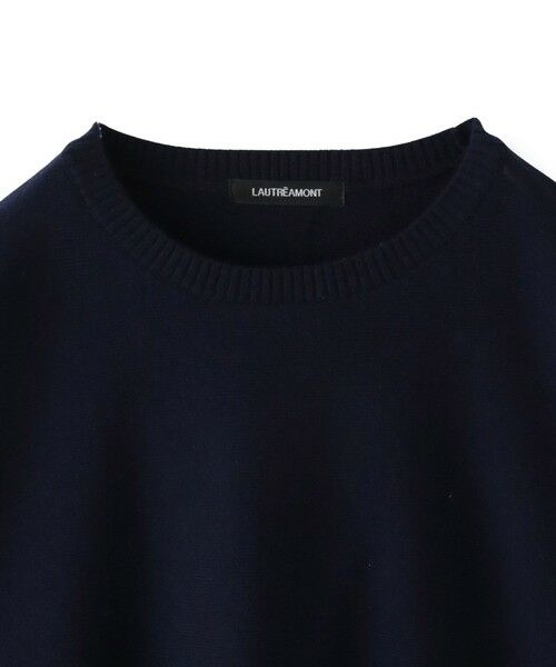 LAUTREAMONT / ロートレアモン ニット・セーター | ファインメリノウールドルマンニット≪洗える≫ | 詳細1