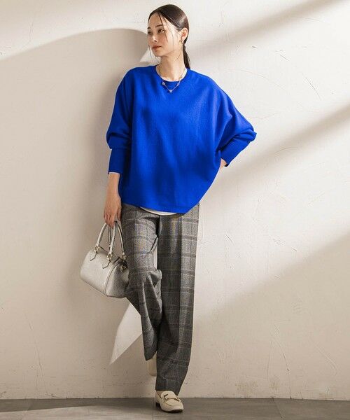 LAUTREAMONT / ロートレアモン ニット・セーター | ファインメリノウールドルマンニット≪洗える≫ | 詳細10