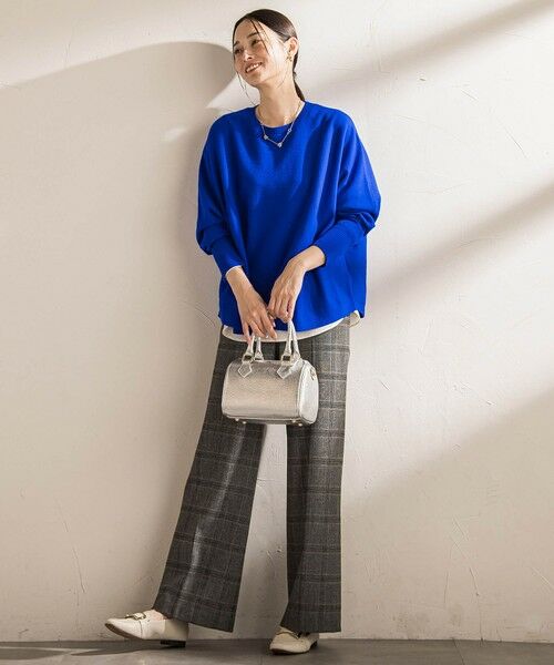 LAUTREAMONT / ロートレアモン ニット・セーター | ファインメリノウールドルマンニット≪洗える≫ | 詳細11