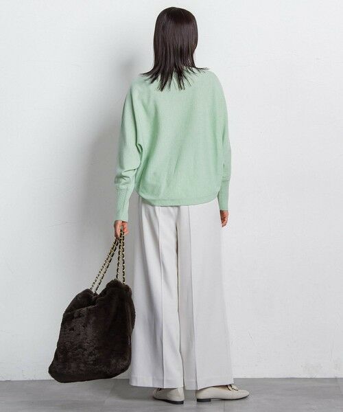 LAUTREAMONT / ロートレアモン ニット・セーター | ファインメリノウールドルマンニット≪洗える≫ | 詳細13