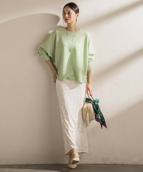 LAUTREAMONT / ロートレアモン ニット・セーター | ファインメリノウールドルマンニット≪洗える≫ | 詳細17