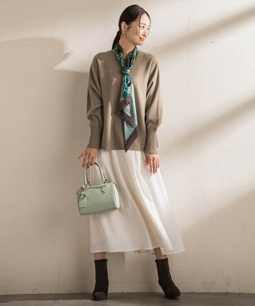 LAUTREAMONT / ロートレアモン ニット・セーター | ファインメリノウールドルマンニット≪洗える≫ | 詳細20