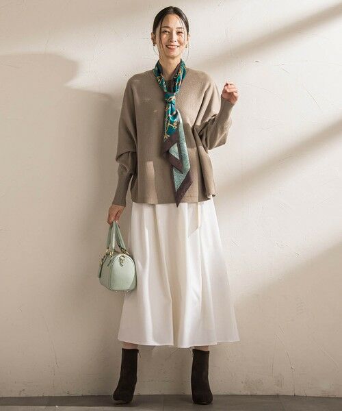 LAUTREAMONT / ロートレアモン ニット・セーター | ファインメリノウールドルマンニット≪洗える≫ | 詳細21