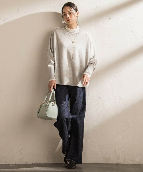 LAUTREAMONT / ロートレアモン ニット・セーター | ファインメリノウールドルマンニット≪洗える≫ | 詳細23