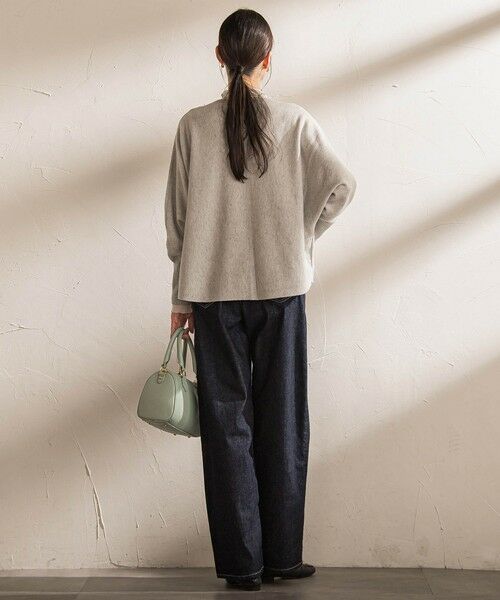 LAUTREAMONT / ロートレアモン ニット・セーター | ファインメリノウールドルマンニット≪洗える≫ | 詳細25