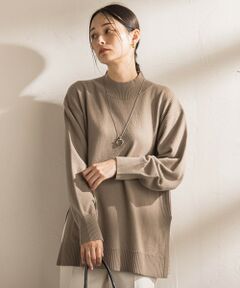 LAUTREAMONT / ロートレアモン ニット・セーター | ファインメリノウールチュニックニット≪洗える≫