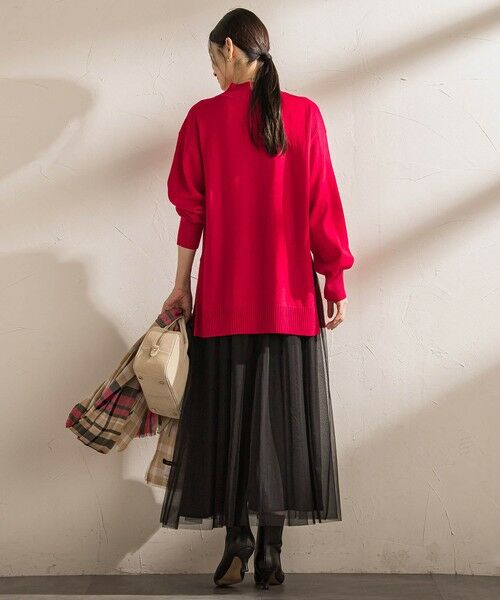 LAUTREAMONT / ロートレアモン ニット・セーター | ファインメリノウールチュニックニット≪洗える≫ | 詳細8