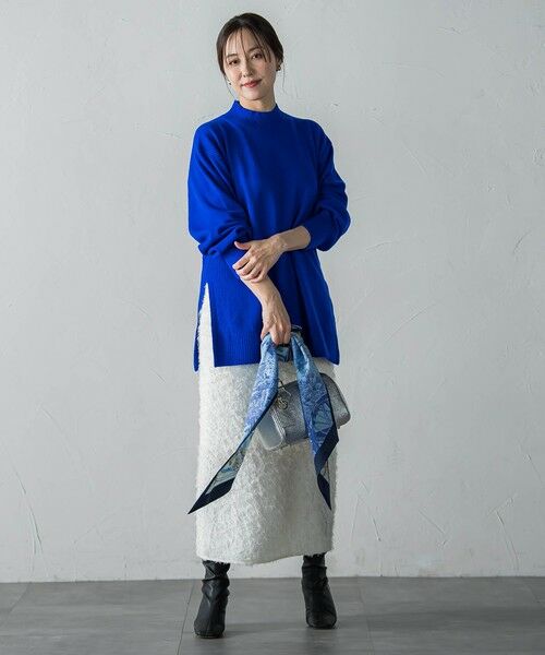 LAUTREAMONT / ロートレアモン ニット・セーター | ファインメリノウールチュニックニット≪洗える≫ | 詳細10