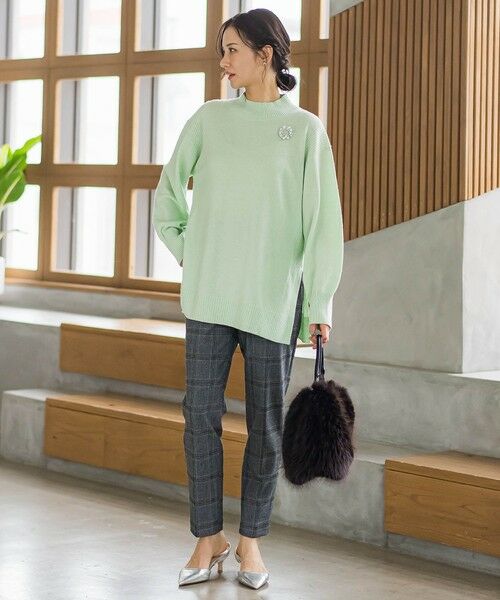 LAUTREAMONT / ロートレアモン ニット・セーター | ファインメリノウールチュニックニット≪洗える≫ | 詳細10